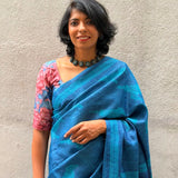 Veena Skylark Tussar Saree
