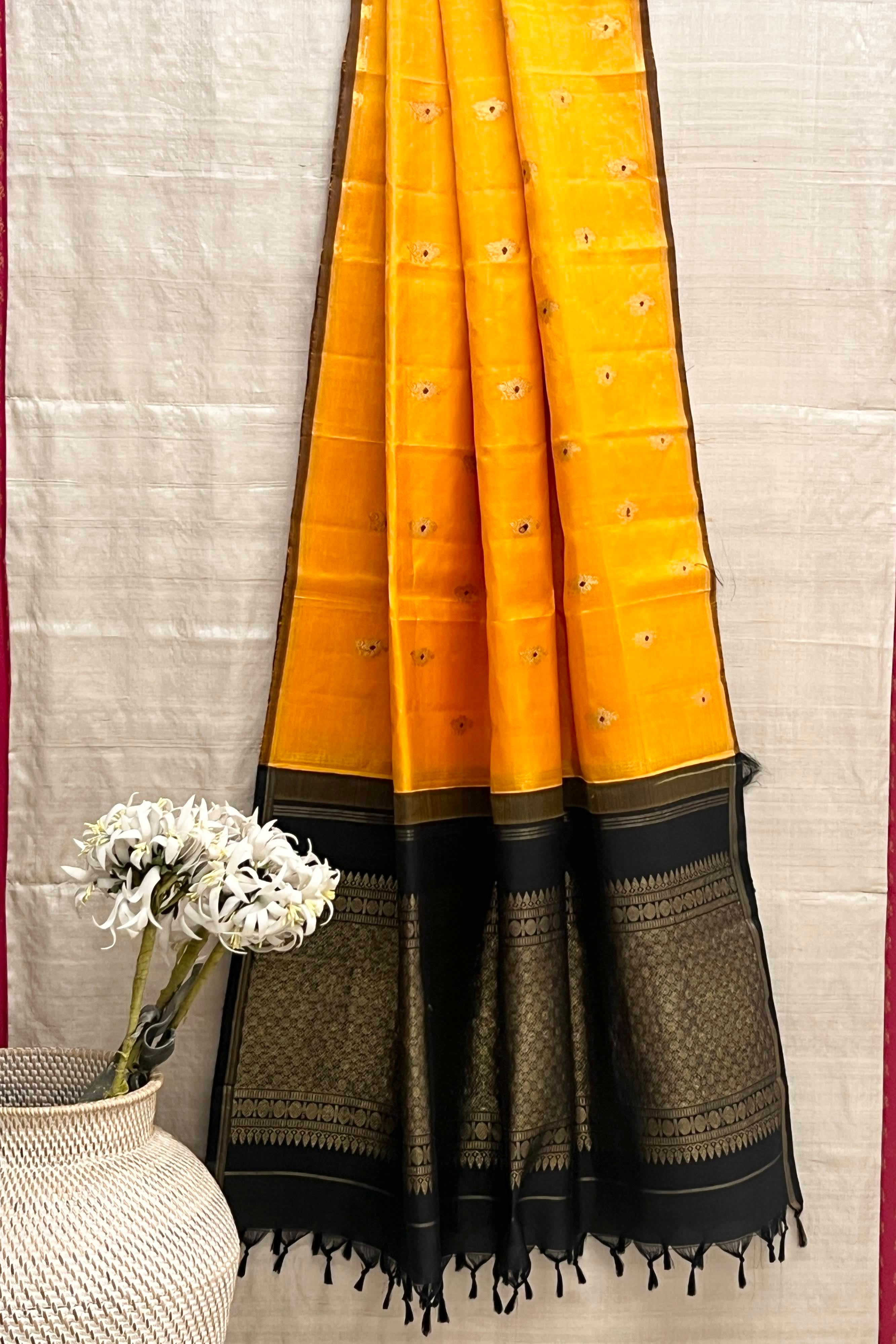 Meenakari kanchipuram silk dupatta