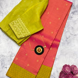 Vera mat border kanchipuram silk saree