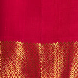 Charita dotted lines kanchi silk saree with border