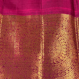 Sumangala meenakari Kanchipuram silk saree