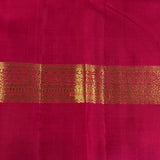 Vera multi border kanchipuram silk saree