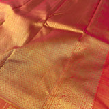 Trayi mayil chakram kanchipuram silk saree