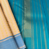 Tejasvi mayil chakram kanchipuram silk saree