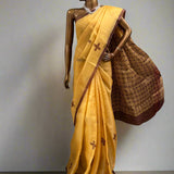 Tuhina print play organza saree