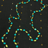 Compound Brass and Turquoise Necklace