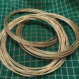 Loops Brass Bangle