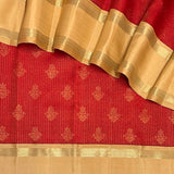 Sumangala Zari Checks Kanchipuram Silk Saree