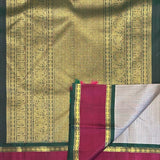 Tejasvi Beige Kanchipuram Silk Saree