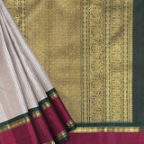 Tejasvi Beige Kanchipuram Silk Saree