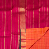 Charita Ornate Checks Kanchipuram Silk Saree