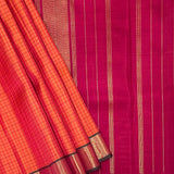Charita Ornate Checks Kanchipuram Silk Saree