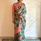 Nisha triangles saree