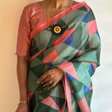 Nisha triangles saree