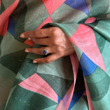Nisha triangles saree