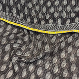 Mishrita Black Foliate Kota Saree