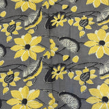 Mishrita Black Foliate Kota Saree