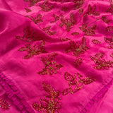 Chidiya organza saree