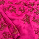 Chidiya organza saree