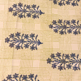 Mishrita Blue Printed Kota Saree