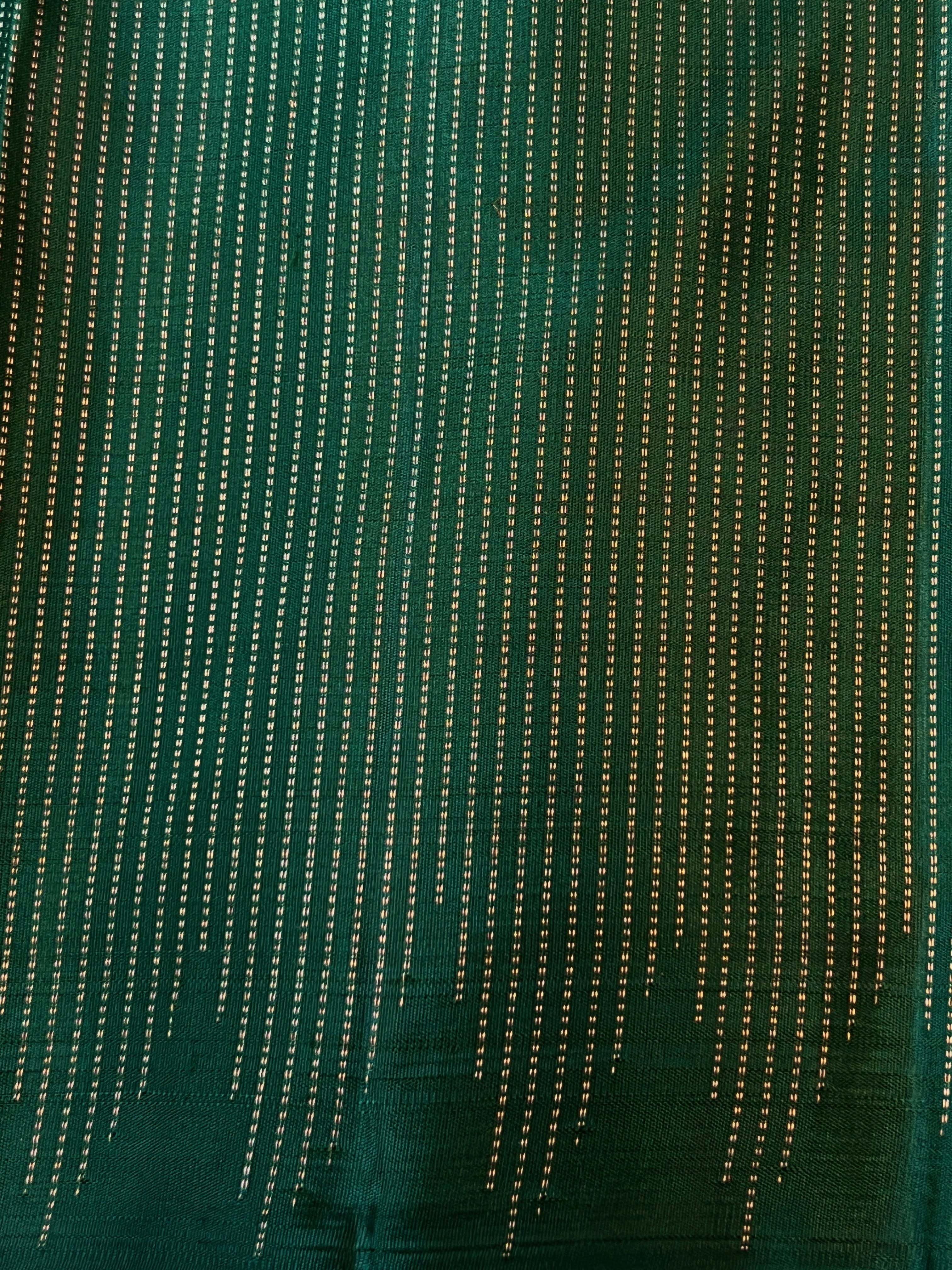 Nihira rising lines kanchipuram silk saree