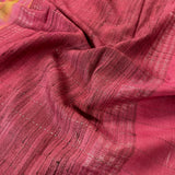 Ombre printed tussar saree