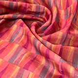 Ombre printed tussar saree