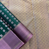 Tejasvi mayil chakram kanchipuram silk saree