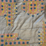 Maya Zari Checks Tussar Saree