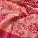 Maya dusty rose saree