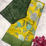 Veena yarro blooms saree