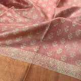 Maya floral printed tussar saree