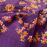 Maya cherry blossom tussar saree