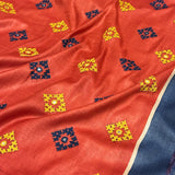 Tushara Striped Kutch Tussar Saree