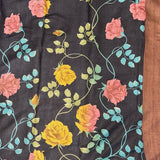 Veena Brown Checks Tussar Saree