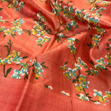 Veena cherry blossom saree