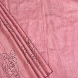 Veena Rose Art Tussar Saree