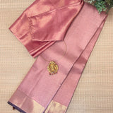 Sumangala Pink Amethyst Kanchipuram Silk Saree