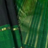 Charita thread checked kanchi silk saree