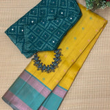 Kimaya Intricate Border Silk Saree