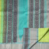 Kimaya Quad Stripe Silk Saree