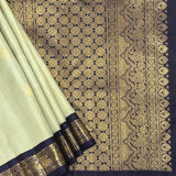 Mohana Spade Kanchipuram Silk Saree - Pista Green