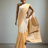 Ranya Vanilla Kanchipuram Silk Saree