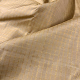 Tiny sqaures kanchipuram silk fabric