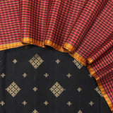 Ranya Paalum Pazhamum Kanchi Silk Saree - Black