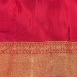 Sumangala Brocade Border Kanchi Silk Saree - Peacock Blue