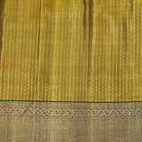 Sumangala Linked Dots Kanchipuram Silk Saree - Olive
