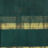 Mohana Horizontal Stripes Kanchi Silk Saree - Pink