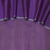 Nihira Temple Kanchipuram Silk Saree - Violet