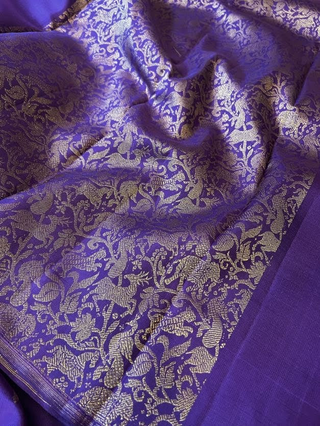 Vera vanasingaram pallu kanchi silk saree